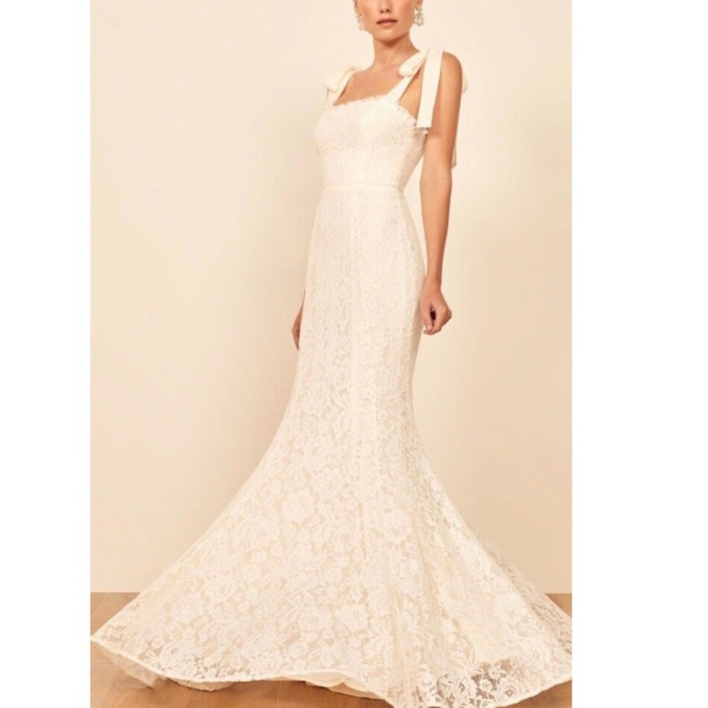 NWT Reformation Bastille Wedding Dress - Size 8